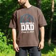 Senior Volleyball Dad Class Of 2025 Graduation Graduate Men's Comfort Colors T-Shirt Espresso