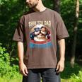 Shih Tzu Dad Like A Regular Dad But Cooler Dog Father's Day Men's Comfort Colors T-Shirt Espresso