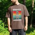 Silver Labrador Retriever Introvert Silver Lab Men's Comfort Colors T-Shirt Espresso Silver Labrador Retriever Introvert Silver Lab Men's Comfort Colors T-Shirt Espresso