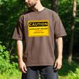 A Simple Yellow Warning Sign For Introvert Men's Comfort Colors T-Shirt Espresso A Simple Yellow Warning Sign For Introvert Men's Comfort Colors T-Shirt Espresso