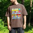 So Long 4th Grade Here I Come Graduation 5th Grade Kids Tee Premium Men's Comfort Colors T-Shirt Espresso