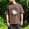 Sorry I Can't Go I'm An Indoor Cat Quote Introvert Men's Comfort Colors T-Shirt Espresso