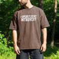 I Speak Fluent Introvert Men's Comfort Colors T-Shirt Espresso