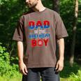 Spider Web Birthday Party Dad Of The Birthday Boy Men's Comfort Colors T-Shirt Espresso