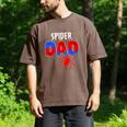 Spiders Dad Matching Family Birthday Father's Day Men's Comfort Colors T-Shirt Espresso