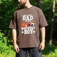 All Star Dad Of The Birthday Boy Basketball Soccer Sport Men's Comfort Colors T-Shirt Espresso