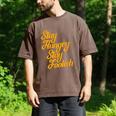 Stay Hungry Stay Foolish Shirt Motivational Graduation Tee Men's Comfort Colors T-Shirt Espresso