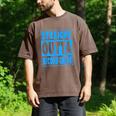 Straight Outta Second Grade Graduation Class Men's Comfort Colors T-Shirt Espresso