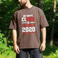 Student Graduation 2020 Tee My Happy Class Is Outta Here Men's Comfort Colors T-Shirt Espresso