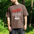I Survived College Decision Day Graduation Class Of 25 Men's Comfort Colors T-Shirt Espresso