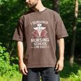 I Survived Nursing School LPN Class Of 2023 Nurse Graduation Men's Comfort Colors T-Shirt Espresso