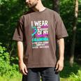 Teal & Purple In Memory Of My Grandpa Suicide Prevention Raglan Baseball Tee Men's Comfort Colors T-Shirt Espresso
