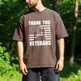 Thank You Veterans In Memory Of All Veterans Men's Comfort Colors T-Shirt Espresso