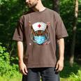 Tiger Nurse RN ER Nursing School Graduation Men's Comfort Colors T-Shirt Espresso