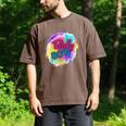 Totally 80's Tie Dye Retro Vibes 1980s Style Nostalgia Men's Comfort Colors T-Shirt Espresso