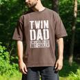 Twin Dad Shirt Men Dad Of Twins Fathers Day Men's Comfort Colors T-Shirt Espresso Twin Dad Shirt Men Dad Of Twins Fathers Day Men's Comfort Colors T-Shirt Espresso