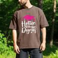 Two Degrees Hotter Graduation 2025 Diploma College Masters Men's Comfort Colors T-Shirt Espresso