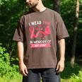 I Wear Pink In Memory Of My Aunt Men's Comfort Colors T-Shirt Espresso
