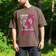 I Wear Pink In Memory Of My Great Aunt Breast Cancer Graphic Men's Comfort Colors T-Shirt Espresso I Wear Pink In Memory Of My Great Aunt Breast Cancer Graphic Men's Comfort Colors T-Shirt Espresso