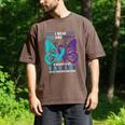 I Wear Teal And Purple In Memory Of My Girlfriend Men's Comfort Colors T-Shirt Espresso