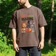 Wild About Reading Zoo Animals For Bookworm Book Reader Men's Comfort Colors T-Shirt Espresso Wild About Reading Zoo Animals For Bookworm Book Reader Men's Comfort Colors T-Shirt Espresso