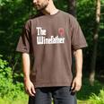 The Winefather Red Wine Tasting Fathers Day Dad Men's Comfort Colors T-Shirt Espresso