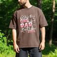 Winter Onederland 1st Birthday Theme Dad Of Birthday Girl Men's Comfort Colors T-Shirt Espresso