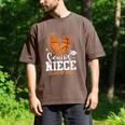 Women's Senior Niece Class Of 2026 Basketball Graduation Heart Men's Comfort Colors T-Shirt Espresso
