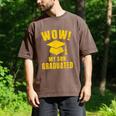 Wow My Son Graduated Mom Dad Of A Senior Graduation Men's Comfort Colors T-Shirt Espresso