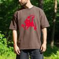 Yk2 Grunge Scary Cat With Shooting Stars 90s Nostalgia Men's Comfort Colors T-Shirt Espresso