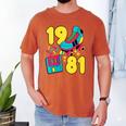 1981 Retro Raised In The 80s Old School Nostalgia Vibes Men's Comfort Colors T-Shirt Yam 1981 Retro Raised In The 80s Old School Nostalgia Vibes Men's Comfort Colors T-Shirt Yam
