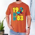 1983 Retro Raised In The 80s Old School Nostalgia Vibes Men's Comfort Colors T-Shirt Yam