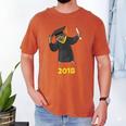 2018 Graduation Shirts Sloth Lovers For Women Teens Men's Comfort Colors T-Shirt Yam