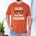 2020 A Class With Vision Perfect Eyesight Graduation T Men's Comfort Colors T-Shirt Yam