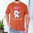 2021 Kindergarden Graduation Celebration Dapping Cat For Men Women Kids Men's Comfort Colors T-Shirt Yam