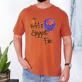 44 Biggest Fan Of Basketball Player Number 44 Dad Mom Men's Comfort Colors T-Shirt Yam
