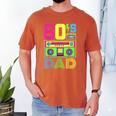 80s Dad 1980s Fashion Eighties Theme Outfit Fathers Day 80's Men's Comfort Colors T-Shirt Yam