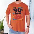 The 90s Were All That – Retro 1990s Nostalgia Tee Premium Tri-Blend Men's Comfort Colors T-Shirt Yam