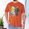 90s Retro Cassette And Walkman Nostalgia Graphic Tee Men's Comfort Colors T-Shirt Yam