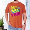 90's Vibe Retro Style Cassette Tape Nostalgia 1990s Party Men's Comfort Colors T-Shirt Yam