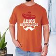 Adios Bitchachos For Graduation Or Cinco De Mayo T-Shirt Men's Comfort Colors T-Shirt Yam