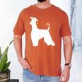 Afghan Hound Graduation Dog Graduate Men Women Kids Men's Comfort Colors T-Shirt Yam