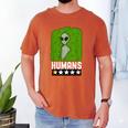 Alien Avoids Humans Sarcastic Introvert Humor Men's Comfort Colors T-Shirt Yam