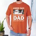 Anime Dad Like A Regular Dad Only Cooler Fathers Day Otaku Men's Comfort Colors T-Shirt Yam