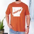 Arkansas Nursing Nurse Graduation Men's Comfort Colors T-Shirt Yam