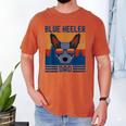 Australian Cattle Dog Blue Heeler Dad Men's Comfort Colors T-Shirt Yam
