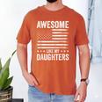 Awesome Like My Daughters Men Fathers Day Dad Men's Comfort Colors T-Shirt Yam Awesome Like My Daughters Men Fathers Day Dad Men's Comfort Colors T-Shirt Yam