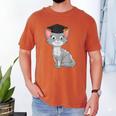 Bachelor Master Cats Graduation 2026 Graduate Men's Comfort Colors T-Shirt Yam