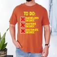 Bachelors Masters Doctorate Degree DR PHD Graduation Men's Comfort Colors T-Shirt Yam