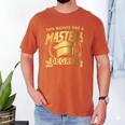 This Badass Has a Masters Degree College Graduation Men's Comfort Colors T-Shirt Yam